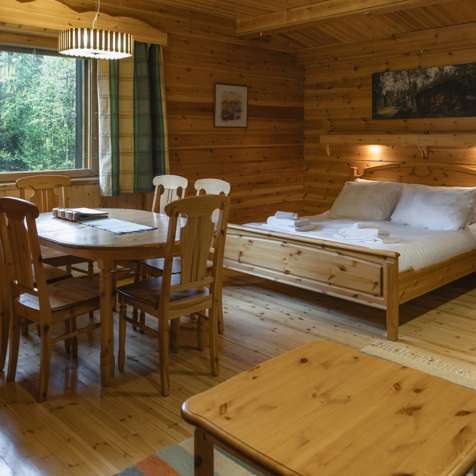 Harriniva Sauna Zimmer